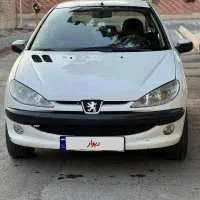 پژو ۲۰۶  اتومات بدون تصادف بی رنگ سالم|خودرو سواری و وانت|هشتگرد, شهرک بعثت|دیوار