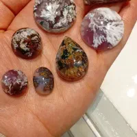 عقیق شجر کلکسیونی بهاره جواهری تک و تعداد