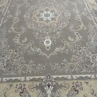 فرش کارکرده (اقساط) دو تخته ۱۲ متری گردویی