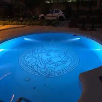 چراغ توکار استخری استیل تک رنگ 24 وات 12 ولت 24TOL|لامپ و چراغ|تهران, افسریه شمالی|دیوار