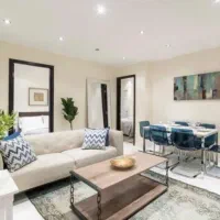 مبله سوییت فلت غرب شهر شیک / سعادت آباد