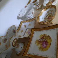 ظروف پذیرایی لیلی و مجنون لردشید دنسی و لمونژ اصل|ظروف سرو و پذیرایی|شیراز, حافظیه|دیوار