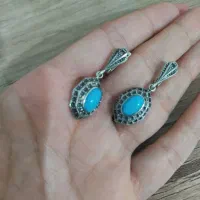 دو جفت گوشواره نقره قدیمی سالم و شیک|جواهرات|کرمانشاه, |دیوار