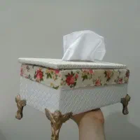 ست جادستمال کاغذی و سطل آشغال|صنایع دستی و سایر لوازم تزئینی|فردیس, شهرک ارم|دیوار
