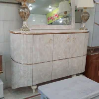 ست میز و آینه کنسول مدل۱۰۴۶|بوفه، ویترین، کنسول|اهواز, کمپلو جنوبی|دیوار