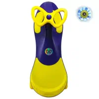 لوپ کار چرخ ژله ای سرمه ای زرد