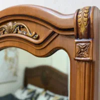 سرویس تخت خواب دو نفره همراه میز آرایش|تخت و سرویس خواب|اندیشه, اندیشه فاز ۱|دیوار