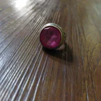 انگشتر یاقوت صورتی