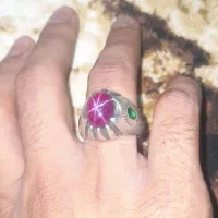 انگشتر یاقوت استار