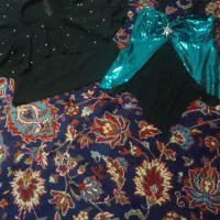 تاپ مجلسی سایز ۱کاملانو یکبار پوشیده شده سالم هستش