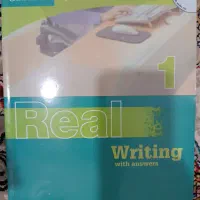 کتاب آموزش زبان real writing