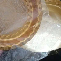 جام میوه طلای و سینی طلای صنایع دستی