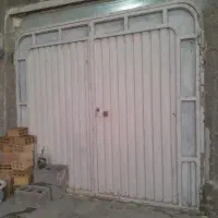 درب فلزی پارکینگ حیاط سنگین