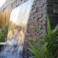آبنما دیواری / پرده آب / فواره پرده ای /آبنما شوتر