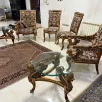ست کامل مبلمان و ناهارخوری سلطنتی آنتیک|مبلمان خانگی و میز عسلی|تهران, جردن|دیوار