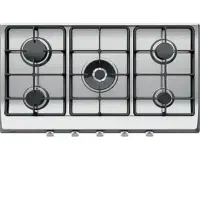 اجاق گاز صفحه ای استیل کن آکبندپلمپ باگارانتی5شعله