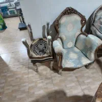 مبل راش درجه ۱ کار دست بهترین جنس کار شده و شیک|مبلمان خانگی و میز عسلی|قرچک, پویینک|دیوار