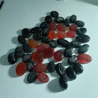 عقیق خراسان گرمی حکاکی شده فقط امشب