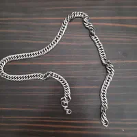 زنجیر استیل مردانه سنگین طرح کارتیر