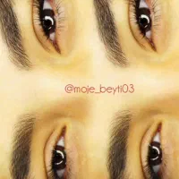 مدل اکستنشن مژه کاشت هیدن