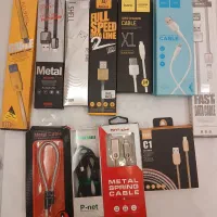کابل شارژر آیفون و میکرو و کابل شارژر پاور بانک