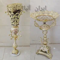 کنار سالنی سفید طلایی کنارسالنی میوه   طرح برنجی|صنایع دستی و سایر لوازم تزئینی|مشهد, طلاب|دیوار