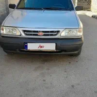 پراید نقرای مدل ۸۵در حد عتیقه