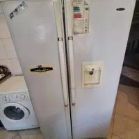 یک عدد  ساید بای ساید ولباسشوی بوش اصل آلمان|یخچال و فریزر|مشهد, دانشجو|دیوار