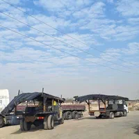 حمل بار آهن الات میلگرد تیر اهن لوله ۱۲ متری