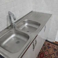 سینک و کابینت همراه با شیر ظرفشویی|مصالح و تجهیزات ساختمان|تهران, صاحب الزمان|دیوار