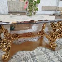 میز جلو مبلی طلایی