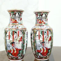 گلدان عتیقه مرغی