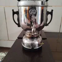 سماور گازی مارک دولوکس در حد نو