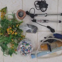 لوازم کامل آکواریوم درحدوسالم