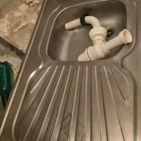 سینک دوقلوعرض 60