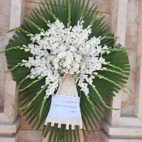 دسته گل تاج گل ماشین  عروس