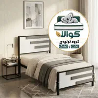 تحت خواب یک نفره سه خط(تختخواب ۱یکنفره) تشک راز
