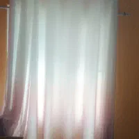 دوعدد پرده حریر