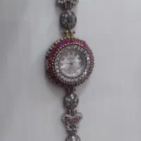 ساعت نقره زنانه
