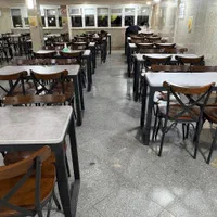 صندلی غذاخوری فلزی تالاری رستورانی مدل tonet