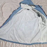کاپشن جین خز دار کلا داربه همراه شلوارجین ترک اصل|لباس|شیراز, شهرک رضوان|دیوار