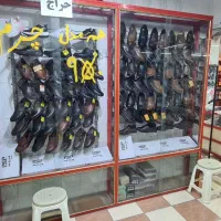 کلیه لوازم کفش فروشی ویترین رگال دکور|کیف، کفش، کمربند|شیراز, شریفآباد|دیوار