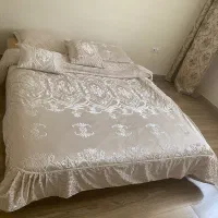 روتختی ترک گل برجسته مخملی|سرویس روتختی|کرج, باغستان|دیوار