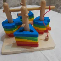 بازی فکری جاگذاری اشکال مدل ماهیگیری