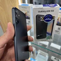 Samsung A34 5G مشکی 128/8 تمیز و بدون|موبایل|سنندج, |دیوار