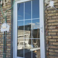 درب یو پی وی سی|مصالح و تجهیزات ساختمان|سراب, |دیوار