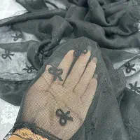 شال توری دور گیپور|لباس|بندر امام خمینی, |دیوار