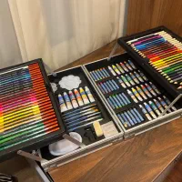 مداد رنگی اکریلیک ابرنگ مداد شمعی