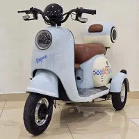 سه چرخه برقی بزرگسال ، سه چرخ ۳ چرخ برقی VESPA|موتورسیکلت|قم, آزادگان|دیوار