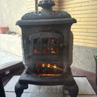 بخاری چدنی هیزمی|بخاری، هیتر، شومینه|تبریز, |دیوار
